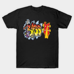 Bass Bass Head Graffiti 7 T-Shirt